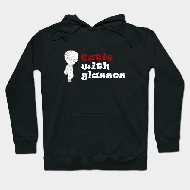 cute with glasses Hoodie by loulousworld